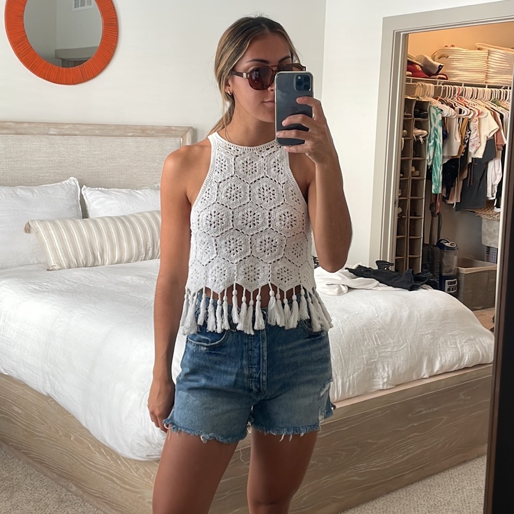 Show me your Mumu crochet tank top
